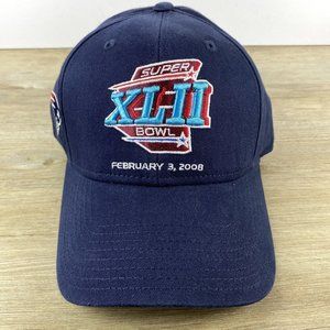 NFL Super Bowl XLII 42 2009 Reebok Adjustable Cap Hat, New England Patriots